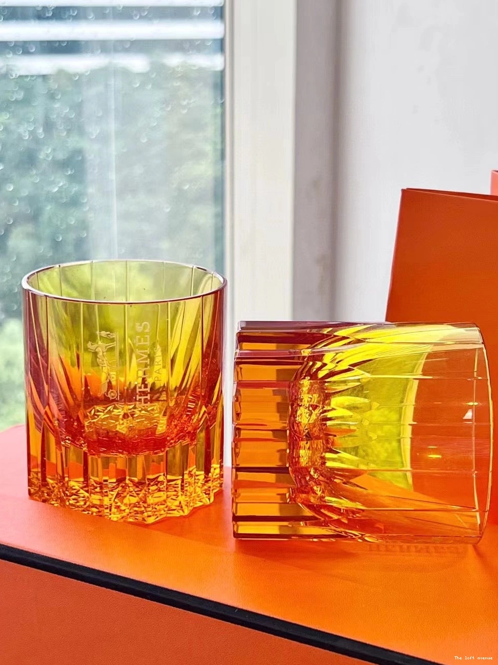 CUPS GLASSWARE HERMES 0730
